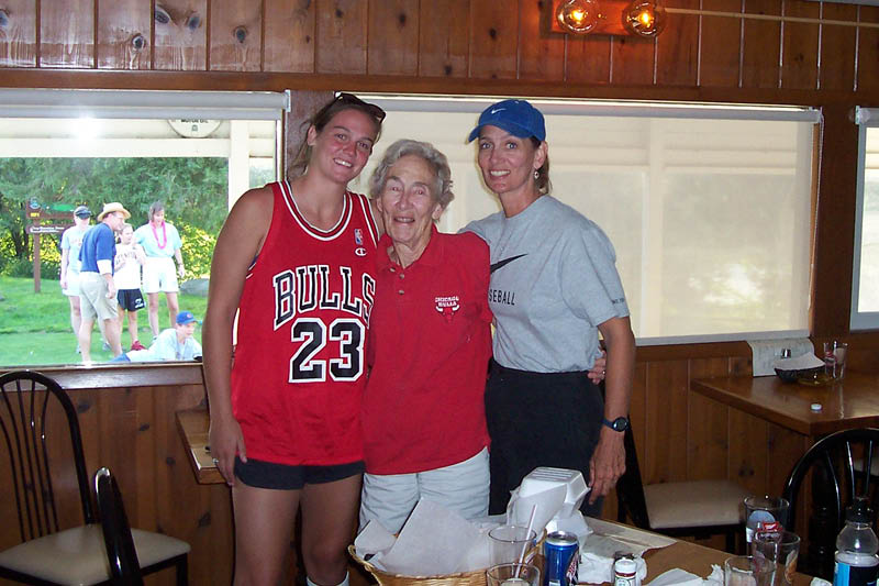 Becky, Nana, and Tricia