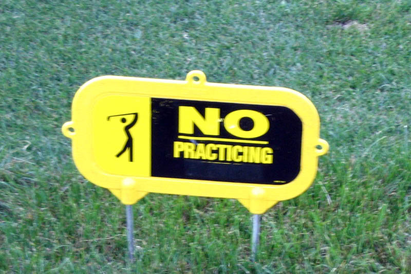 No Practicing