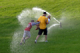 Jimmy in Sprinkler